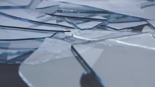 Shards of Glass Lie on the Table
