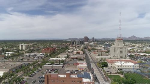 Aerial view of Phoenix