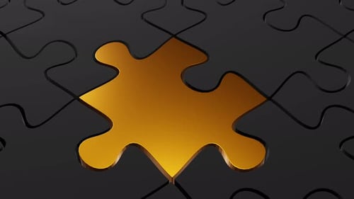 Connection concept. Puzzles.