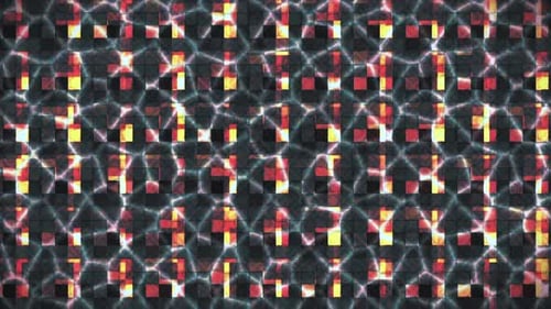 Transmita a parede 55 de padrões abstratos brilhantes de alta tecnologia