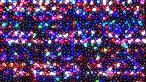 conjunto de puntos abstractos de ondas de luz, color azul, fondo negro