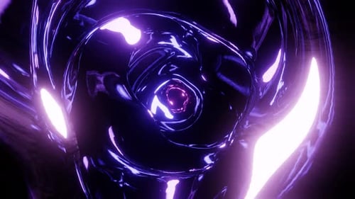 Journey Through The Galaxy Tube Loop 4K