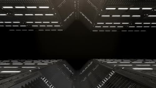 Fliegender Tunnelkorridor 08 HD