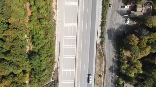 Route asphaltée
