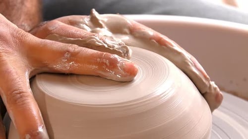 Pot Clay Decorative Art Skill Workshop