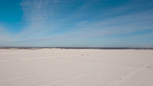 Winter Snow Field