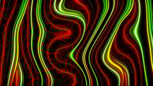 Abstract Fantasy Glow Liquid Wave Gradient Background