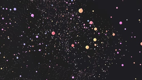 Colorful Dots Field