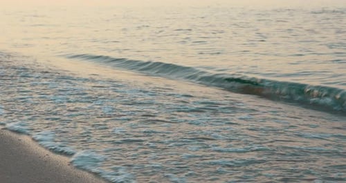 Relaxing View on Waves on Coastline