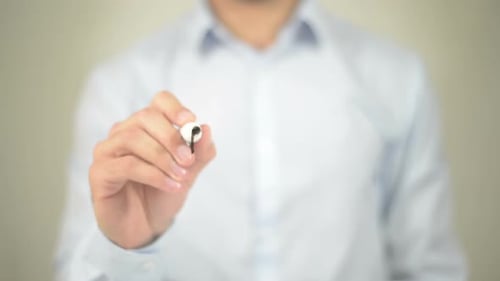 Writing the Words Best Price on Transparent Surface