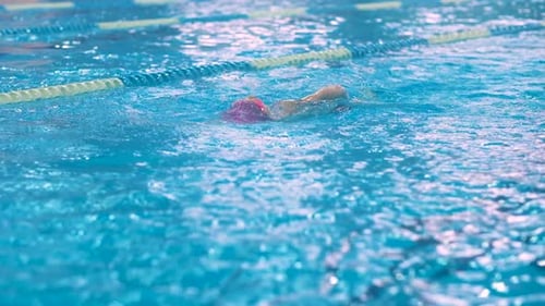 Swimmer in the Pool