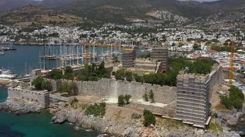 Aerial View Of Bodrum Castle