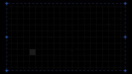 Animated Geometric Grid Digital Background Loop