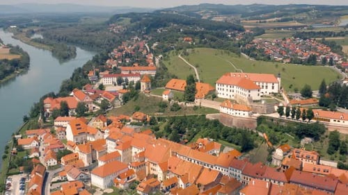 Vista aérea de Ptuj