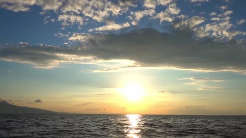 The Ocean On An Autumn Evening