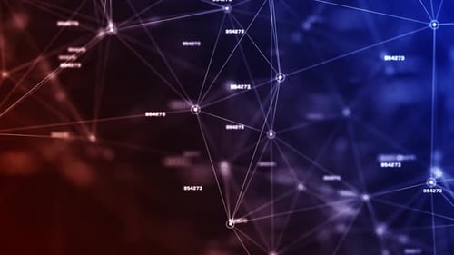 4K Technology network background