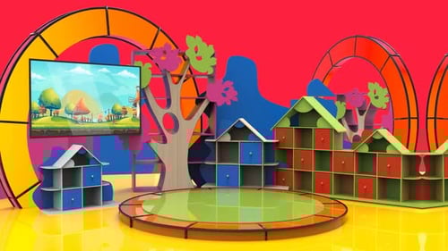 Kids TV Show Virtual Studio