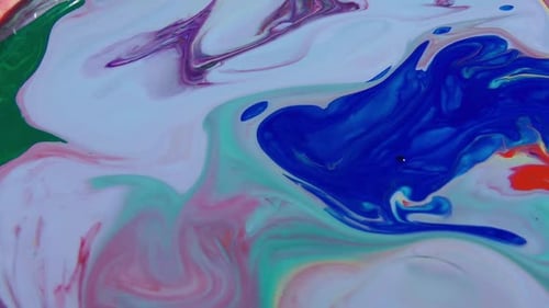 Tinte abstrakte Kunstmuster Farbe Liquid Concept Texture 4