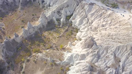 Amazing day landscape at Love valley in Cappadocia, Goreme, Turkey