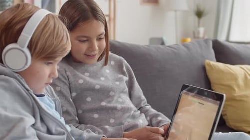 Kids Playing Computer Games
