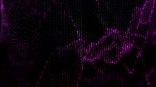 Mir Particle Animated Background Pink V7 Loop