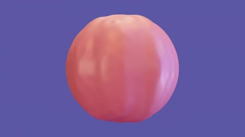 Abstract Soft Paint Balls VJ Loop