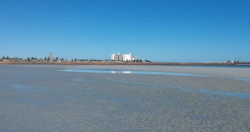 Survoler North Beach à Wallaroo, Australie du Sud