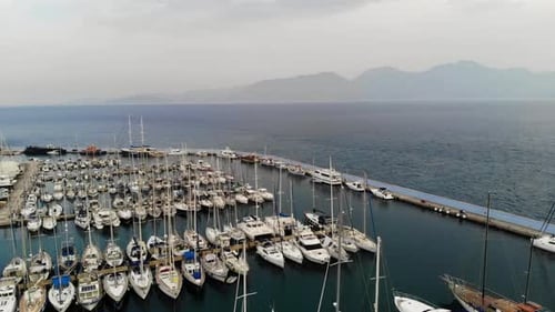 Aerial View of the Marina