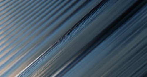 Abstract Modern Lines with Dynamic Metallic Light Flow