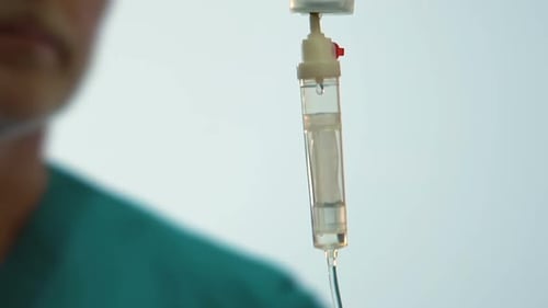 Intravenous Drip in Hospital Setting