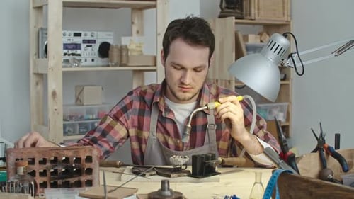 Preparing Base Material for Making Jewelry