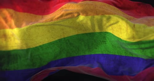Old Rainbow Flag
