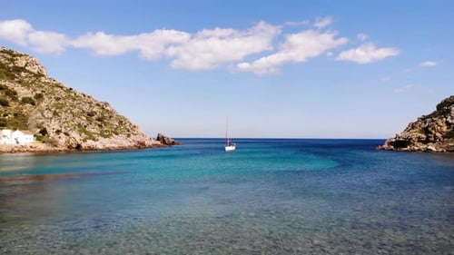 A Beach with Clear Water
