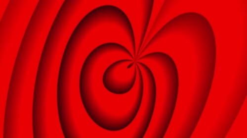 Creative Red Colorful Twirl Line Background Motion Video