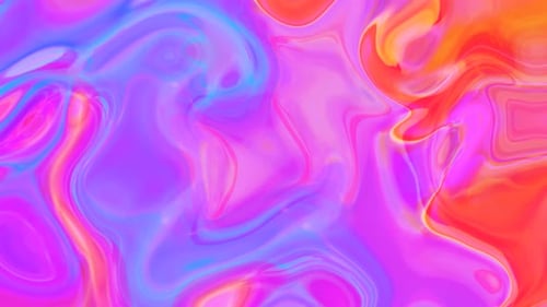 Vibrant Fluid Liquid Abstract Background Animation Loop