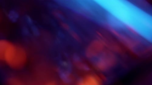 Light Bokeh Effect Red and Blue Color Mix Abstract Background