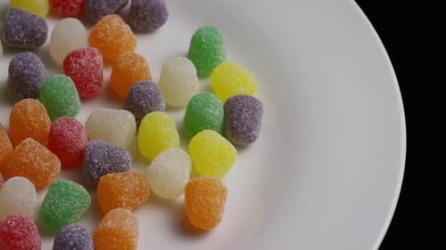 Tir rotatif de bonbons en forme de gomme - CANDY GUMDROPS 026