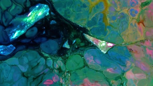 Abstract Colorful Invert Sacral Paint Exploding Texture 479