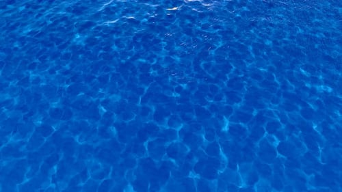 Blue Ocean Surface Ripple