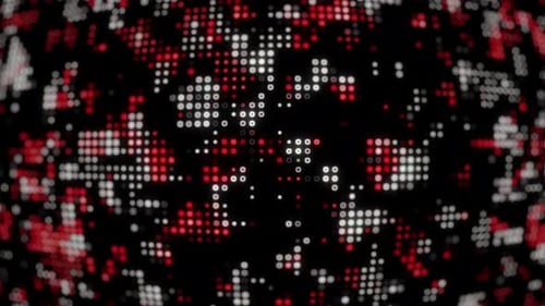 Abstract Grid Lines and dots background