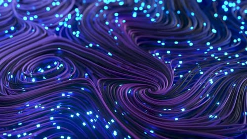 Bundles of Abstract Optical Fiber Lines