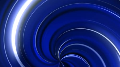 Abstrakte Fantasy Glow Blue Twirl Line Hintergrund