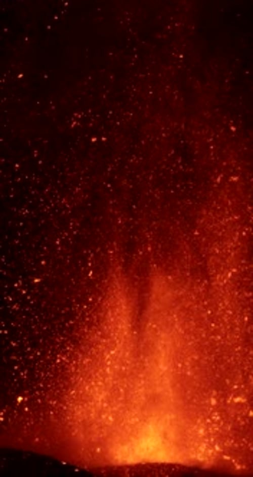 Volcanic eruption in La Palma Canary Islands 2021