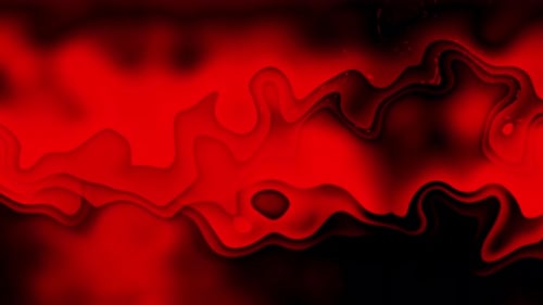 Abstract Fluid Red and Black Motion Background