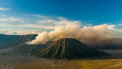 Sunrise at Mount Bromo Volcano East Java Indonesia