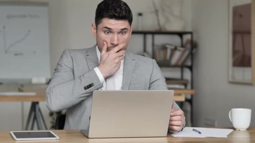 Shocked Businessman