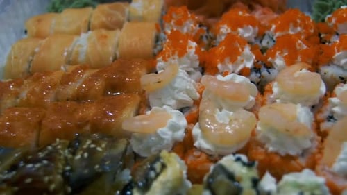 Sushi in Plastic Box