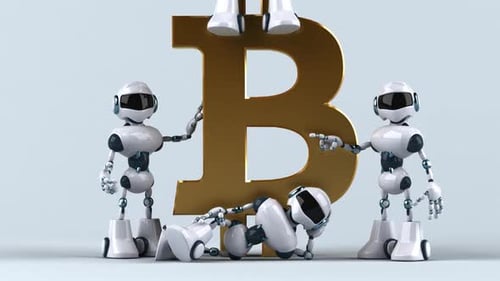 Robots with bitcoin