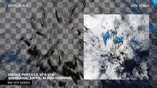 Smoke Particle Vfx 10 - 4000x4000, Alpha
