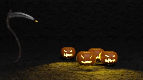 Halloween Kürbis